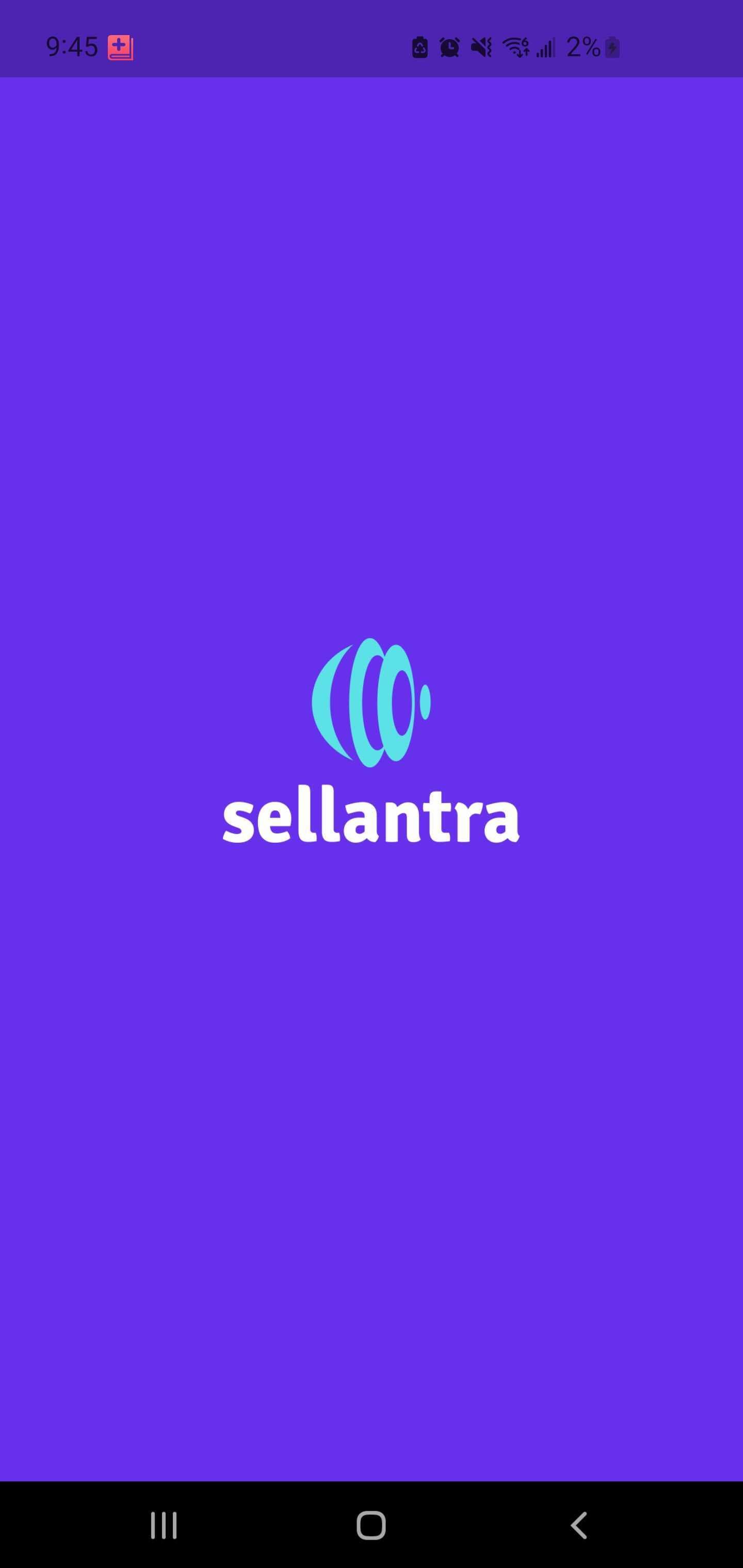 Sellantra splash screen